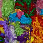 Soffsilk Sari Silk, Custom Dyed, from The Woolery