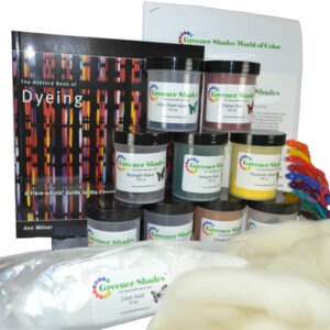 beginner dye kit from the Woolery at SlowYarn.com