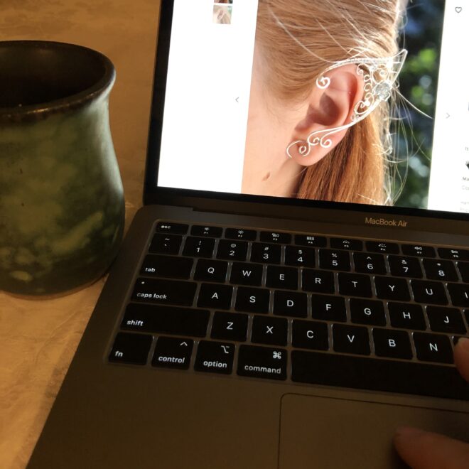 elf ear jewelry handmade gift from etsy